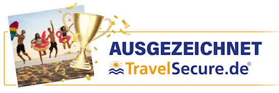 TravelSecure 6-fach Finanztest SEHR GUT Stiftung Warentest 2026