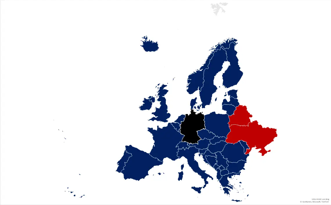 TravelSecure Reisewarnung Corona Europakarte