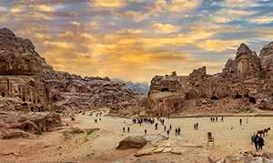 Grafik reisewarnung und einreisebestimmung Jordanien