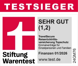 Finanztest Testsieger Topschutz SEHR GUT