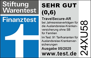 Auslandskrankenversicherung Finanztest Familie Note sehr gut