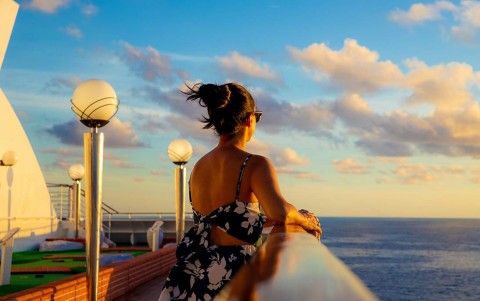 TravelSecure - Reiseblog: Sonnenuntergang auf dem Schiff