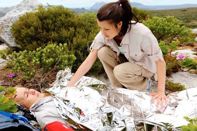 körperliche Erschöpfung, Dehydrierung und Hitzschlag