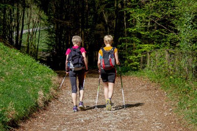 Wandern im Herbst: Bleiben Sie auf den als solche ausgewiesenen Wegen!