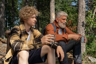 Wandern im Herbst: Fokus und Konzentrat