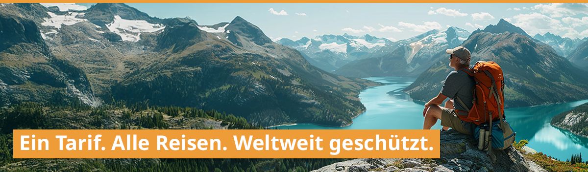 TravelSecure Aktiv-Reiseschutz: Ein Tarif für alle, die ihren Urlaub aktiv verbringen möchten