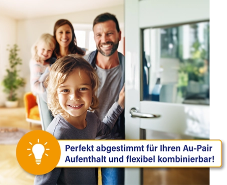 Grafik: Jetzt Au-Pair Krankenversicherung ganz einfach online berechnen und direkt abschließen